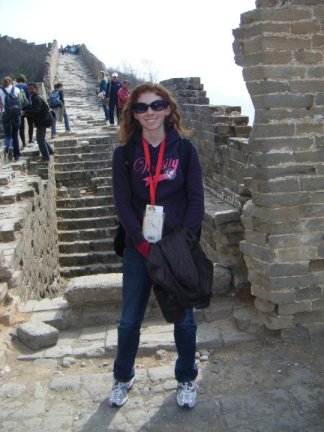 Proud moment atop the Great Wall. If you'd told me a year prior I'd be there at 21, I'd have laughed out loud.