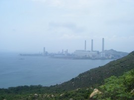 The picturesque power plant on Lamma Island. How fetching.