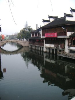 Old Town Qibao in Shanghai. So quaint. I imagine this is what Shanghai looked like in the old days.