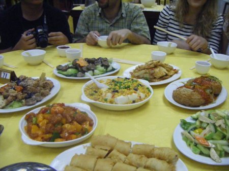 Surprisingly (or perhaps not), the deep fried taro puff was not the favorite vegetarian dish at our table.