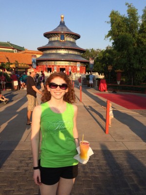Am I in China again? Nope, just Epcot. 