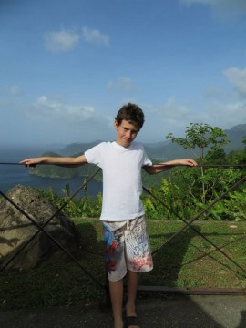 Sean's nephew, Ethan. Cutie pie.