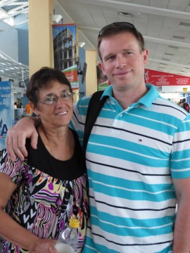 Sean's mom, Suzette. One of the sweetest ladies around.