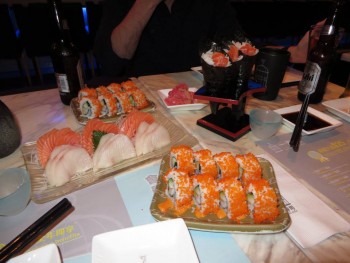 Some of the best sushi I've ever had in Hong Kong at Sushi One in Causeway Bay.