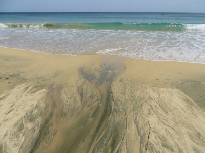 I really liked how the sand looked here.