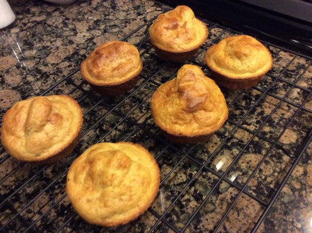 high protein maple muffins