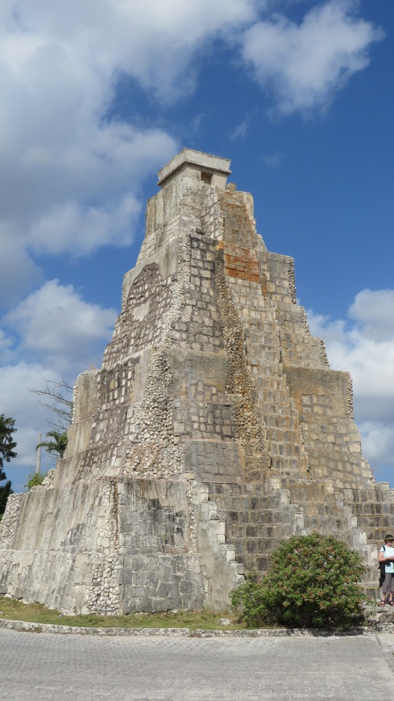 Mayan Temple near Cozumel